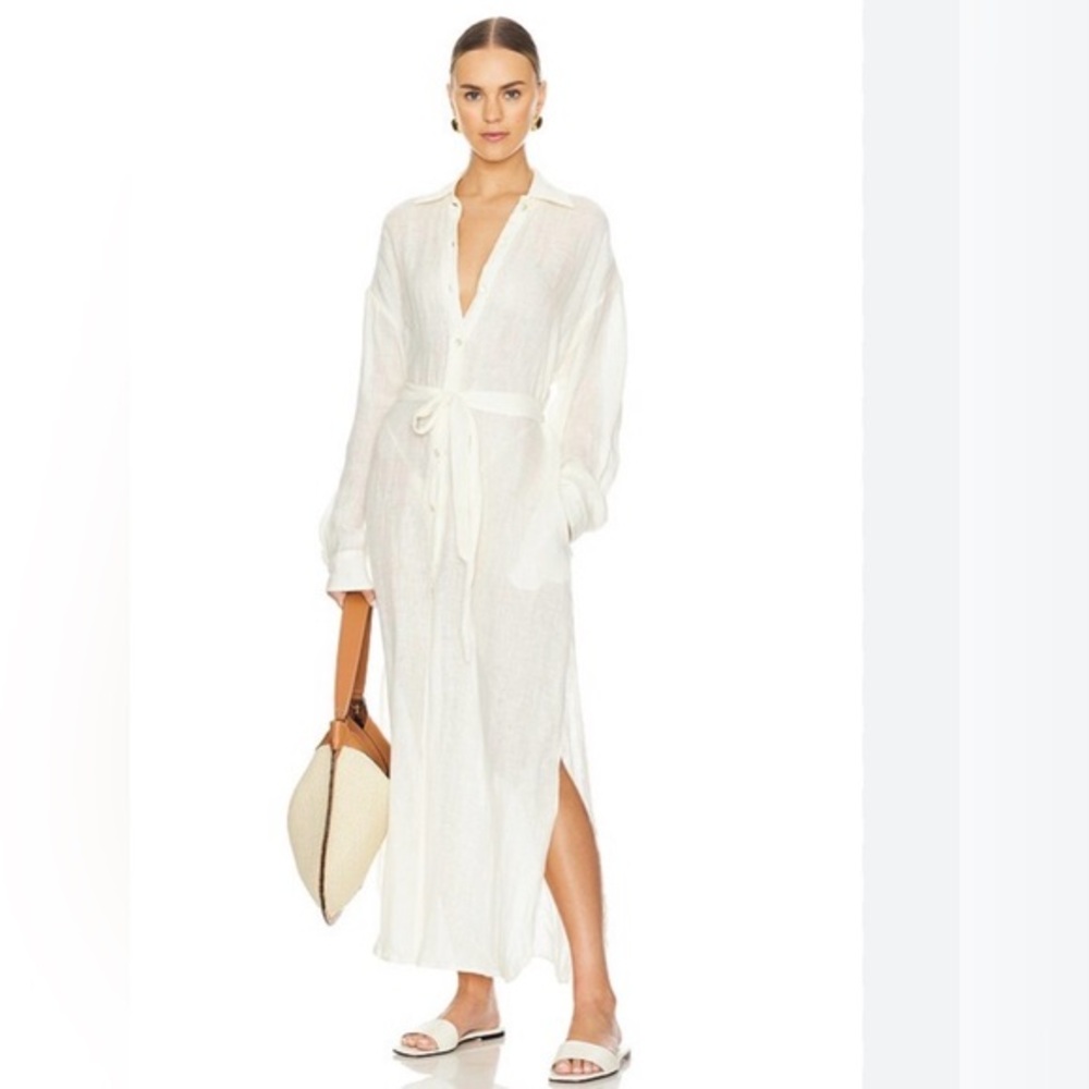 VITAMIN A playa maxi shirt‎ dress L